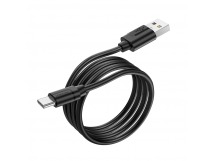 Кабель USB - Type-C Borofone BX55 силикон 1м (Black)