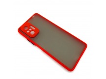 Чехол Xiaomi Redmi Note 10 Pro (2021) Противоударный Матовый Красный