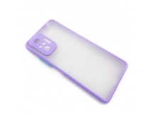 Чехол Xiaomi Redmi Note 10 Pro (2021) Противоударный Матовый Светло-Фиолетовый