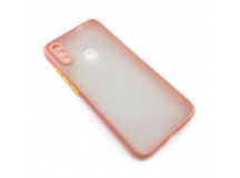 Чехол Xiaomi Redmi Note 7/Note 7 Pro/Note 7S (2019) Противоударный Матовый Розовый Песок