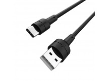 Кабель USB - Type-C Borofone BX30 силикон 1м (Black)