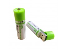 Аккумуляторная батарейка AA IQ-AA-USB 1.2V 1450mAh Ni-MH с USB зарядкой (блистер 4шт)