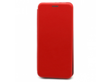 Чехол Samsung A20/A30/M10S (2019) Книжка Stylish Кожа Красный