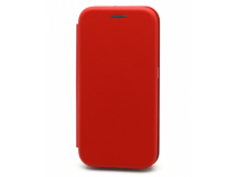 Чехол-книжка BF модельный (силикон/кожа) для Samsung Galaxy M01 красный
