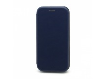 Чехол-книжка BF модельный (силикон/кожа) для Samsung Galaxy M01 синий