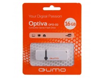 Флэш накопитель USB 16 Гб Qumo Optiva OFD-02 (white) (28368)