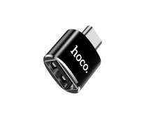 Адаптер Hoco UA5 OTG Type-C to USB converter (black) (102799)