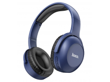 Наушники Bluetooth накладные с микрофоном Hoco W33, цвет синий