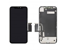 Дисплей для iPhone XR + тачскрин черный с рамкой (DEMO)