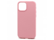 Чехол-накладка Silicone Case без лого для Apple iPhone 13 mini (полная защита) (006) розовый