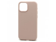 Чехол-накладка Silicone Case без лого для Apple iPhone 13 mini (полная защита) (019) розовый