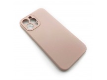 Чехол iPhone 13 Pro Max Silicone Case (Full Camera/No Logo) №04 Розовый Песок
