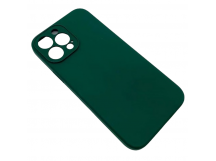 Чехол iPhone 13 Pro Max Silicone Case (Full Camera/No Logo) №08 Зеленый Сосновый Лес