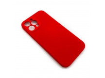 Чехол iPhone 13 Pro Max Silicone Case (Full Camera/No Logo) №12 Красный