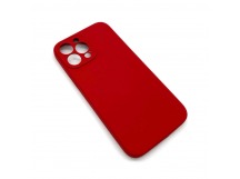 Чехол iPhone 13 Pro Max Silicone Case (Full Camera/No Logo) №19 Китайский Красный