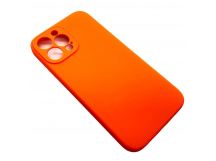 Чехол iPhone 13 Pro Max Silicone Case (Full Camera/No Logo) №22 Абрикос Оранжевый