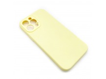 Чехол iPhone 13 Pro Max Silicone Case (Full Camera/No Logo) №24 Ароматный Крем