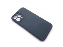 Чехол iPhone 13 Pro Max Silicone Case (Full Camera/No Logo) №28 Серая Сажа