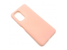 Чехол Xiaomi Poco F3/K40 (2021) Силикон Матовый Розовый Песок