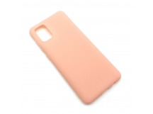 Чехол Samsung A31 (2020) Силикон Матовый Розовый Песок