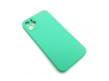 Чехол iPhone 11 Pro Max Silicone Case (Full Camera/No Logo) №25 Зеленый