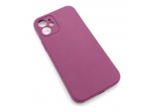 Чехол iPhone 12 Mini Silicone Case (Full Camera/No Logo) №23 Фиолетовый