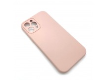 Чехол iPhone 12 Pro Max Silicone Case (Full Camera/No Logo) №04 Розовый Песок