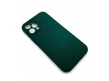 Чехол iPhone 12 Pro Max Silicone Case (Full Camera/No Logo) №08 Зеленый Сосновый Лес