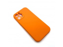 Чехол iPhone 12 Pro Max Silicone Case (Full Camera/No Logo) №10 Папайя