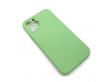 Чехол iPhone 12 Pro Max Silicone Case (Full Camera/No Logo) №16 Мятно-Зеленый