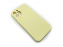 Чехол iPhone 12 Pro Max Silicone Case (Full Camera/No Logo) №24 Ароматный Крем