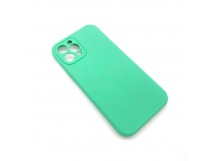 Чехол iPhone 12 Pro Max Silicone Case (Full Camera/No Logo) №25 Зеленый