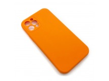 Чехол iPhone 12 Pro Silicone Case (Full Camera/No Logo) №10 Папайя