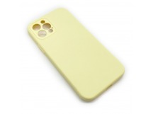 Чехол iPhone 12 Pro Silicone Case (Full Camera/No Logo) №24 Ароматный Крем