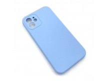 Чехол iPhone 12 Silicone Case (Full Camera/No Logo) №11 Сиренево-Фиолетовый