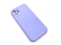 Чехол iPhone 12 Silicone Case (Full Camera/No Logo) №15 Элегантный Фиолетовый