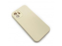 Чехол iPhone 12 Silicone Case (Full Camera/No Logo) №20 Античный Белый