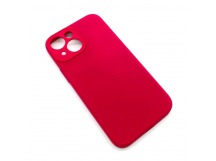 Чехол iPhone 13 Mini Silicone Case (Full Camera/No Logo) №05 Розово-Красный