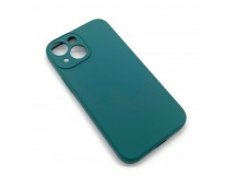 Чехол iPhone 13 Mini Silicone Case (Full Camera/No Logo) №13 Сосновая Хвоя Зеленая