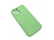 Чехол iPhone 13 Mini Silicone Case (Full Camera/No Logo) №16 Мятно-Зеленый