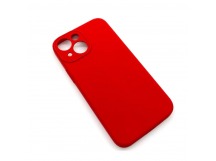 Чехол iPhone 13 Mini Silicone Case (Full Camera/No Logo) №19 Китайский Красный