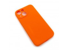 Чехол iPhone 13 Mini Silicone Case (Full Camera/No Logo) №22 Абрикос Оранжевый