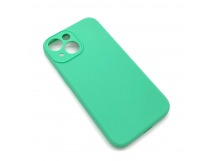 Чехол iPhone 13 Mini Silicone Case (Full Camera/No Logo) №25 Зеленый