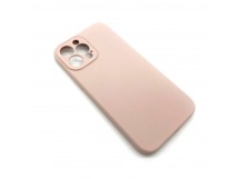 Чехол iPhone 13 Pro Silicone Case (Full Camera/No Logo) №04 Розовый Песок