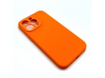 Чехол iPhone 13 Pro Silicone Case (Full Camera/No Logo) №22 Абрикос Оранжевый