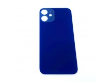 Задняя крышка iPhone 12 Mini (c увел. вырезом) Синий