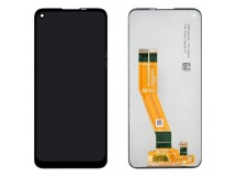 Дисплей для Samsung A115F Galaxy A11 в рамке + тачскрин (черный) 100%