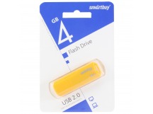Флеш-накопитель USB 4GB Smart Buy Clue жёлтый