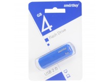 Флеш-накопитель USB 4GB Smart Buy Clue синий