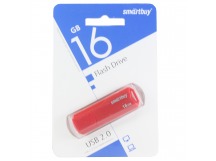 Флеш-накопитель USB 16GB Smart Buy Clue красный